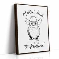 Hootin Leads to Hollerin