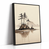 Stillness Between the Pines