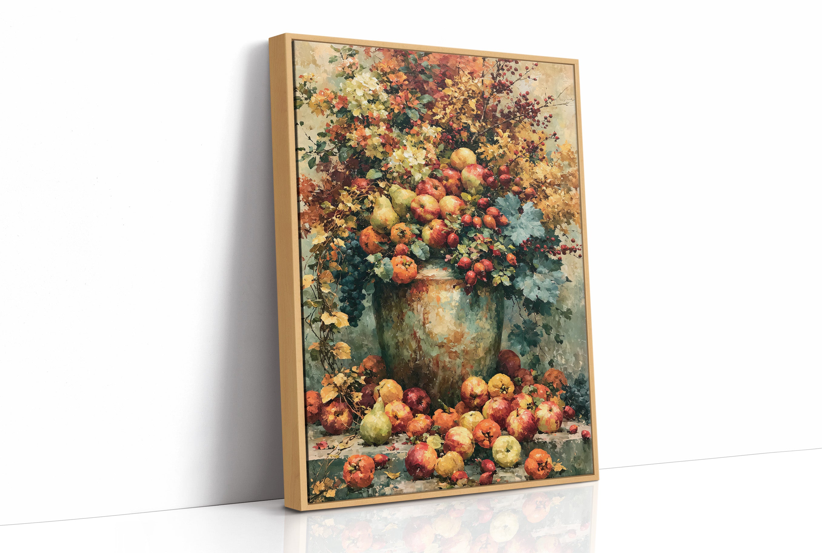 Overflowing Autumn Urn