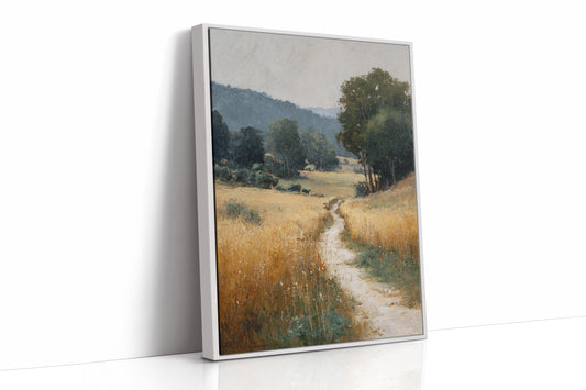 Pathway Through Golden Fields
