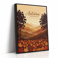 Autumn Blessings: Leaves Already Raked Themselves