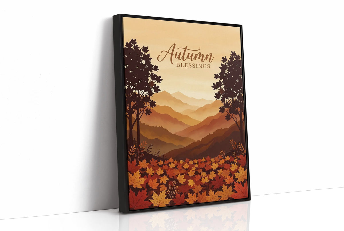 Autumn Blessings: Leaves Already Raked Themselves