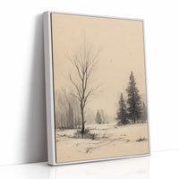 When Silence Paints the Frost