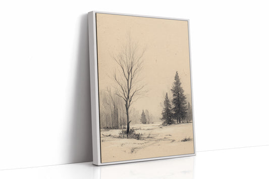 When Silence Paints the Frost