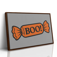 Boo Wrapped Candy Illustration