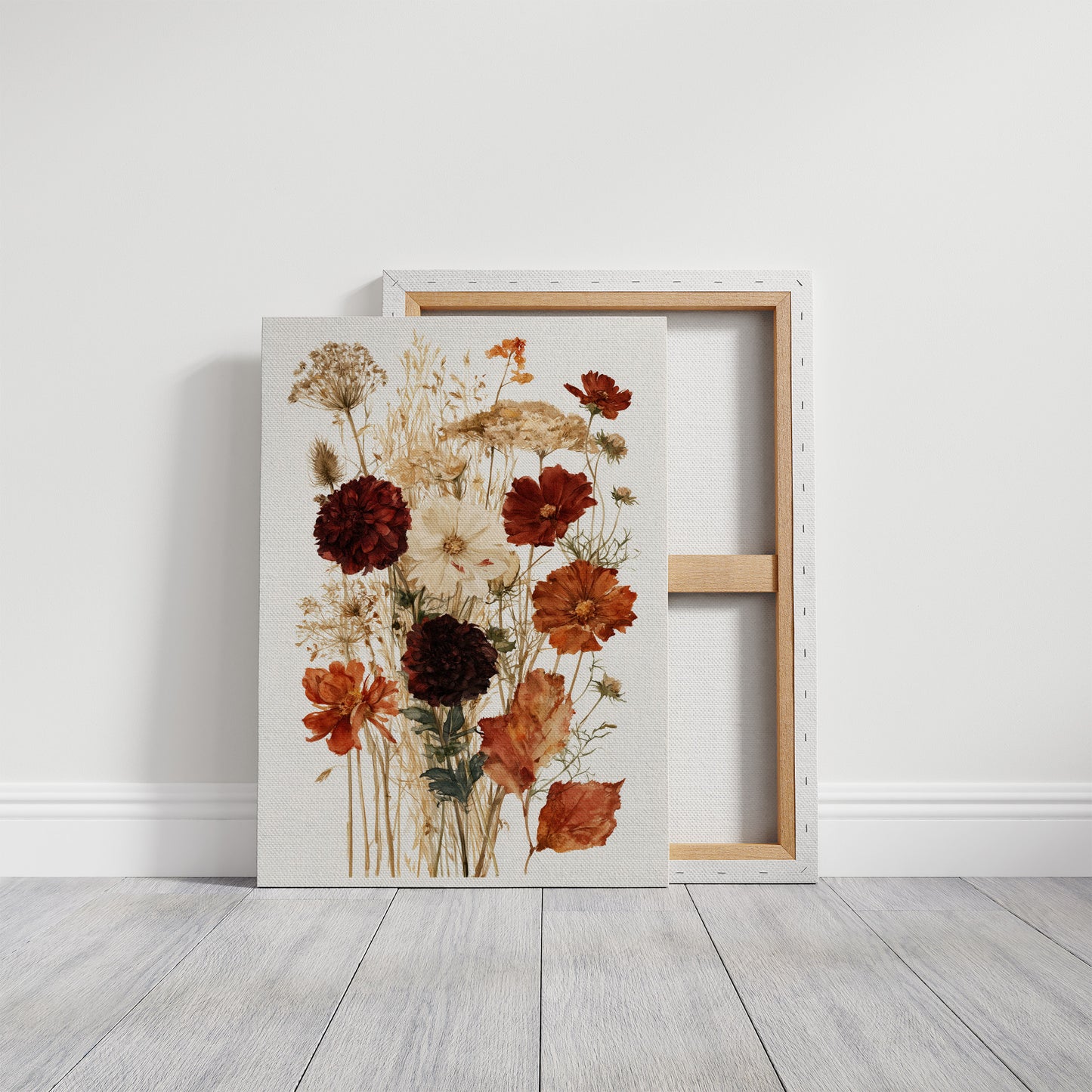 Autumn Pressed Flower Bouquet