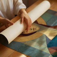 Sacred Geometry Meets Cubist Devotion