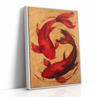 Crimson Koi Dance Ancient Tales