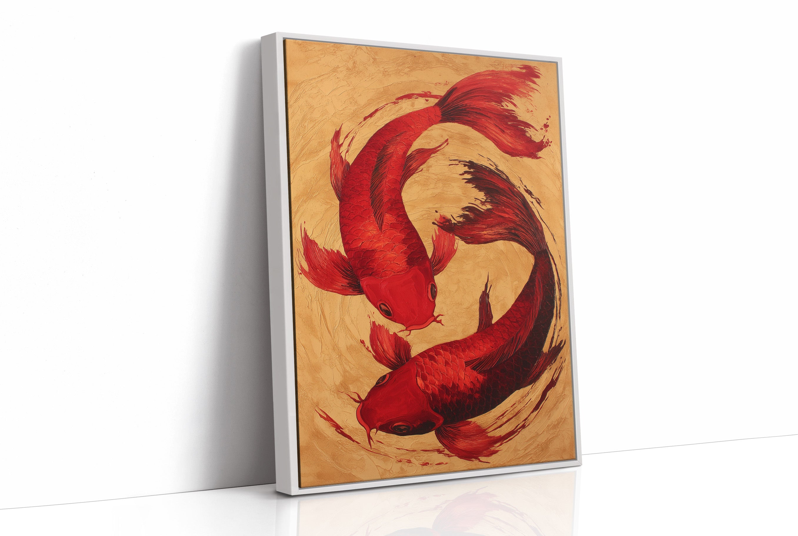 Crimson Koi Dance Ancient Tales