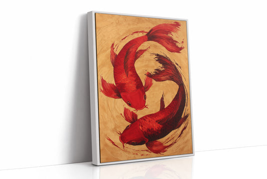 Crimson Koi Dance Ancient Tales