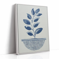 Blue Leaves Dance In Morning Light