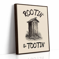 Rootin and Tootin Outhouse