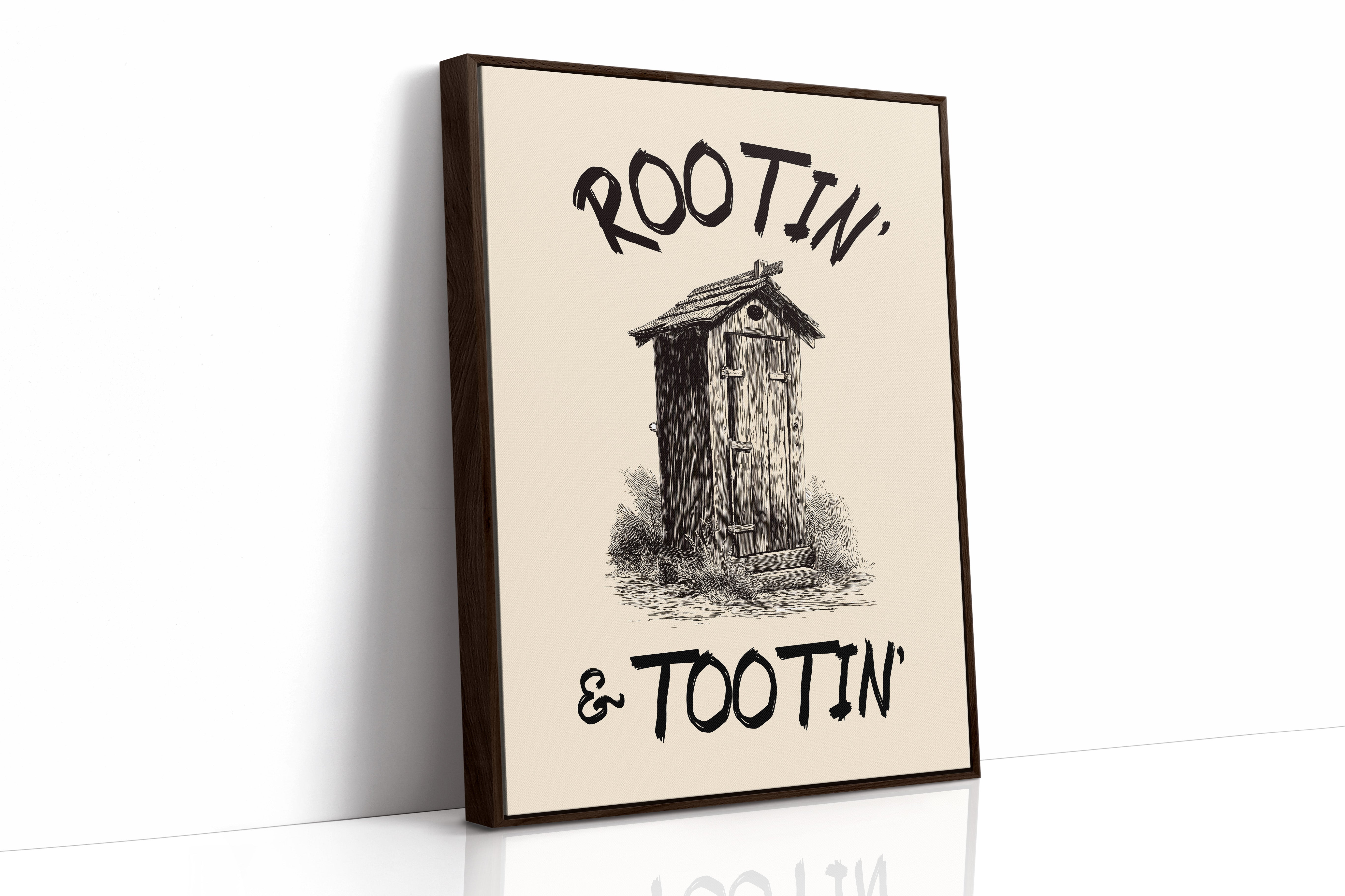 Rootin and Tootin Outhouse