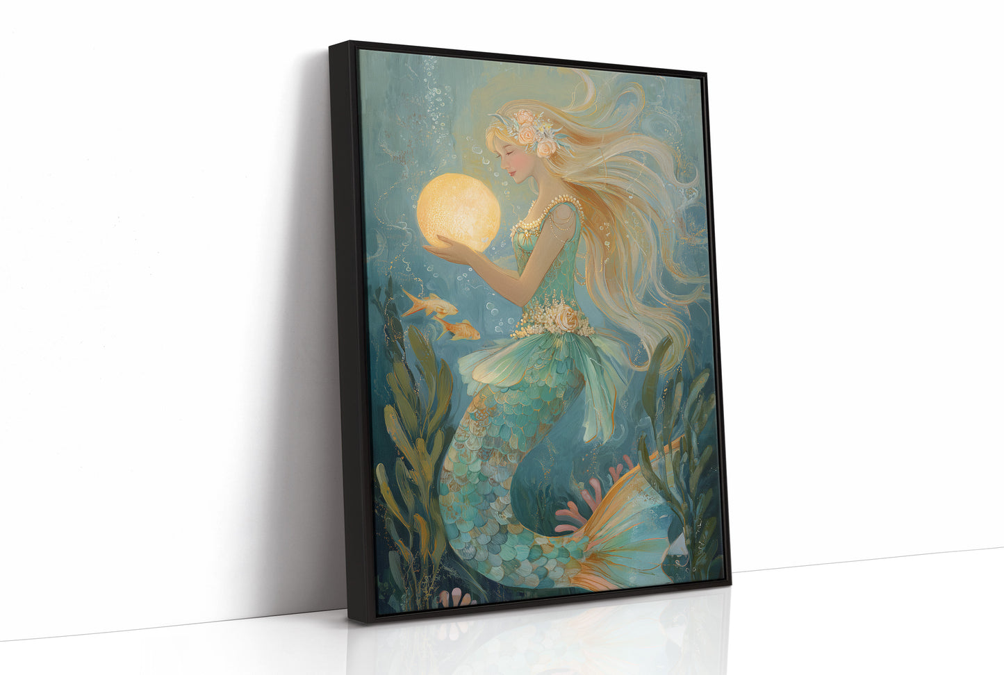 Ocean's Pearl Holds Moonlit Secret