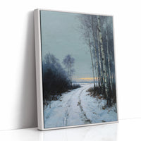 Pathway Through Winter's Embrace