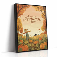 Autumn Joy: Scarecrow Off Duty