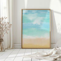 Turquoise Tides Paint Morning Peace
