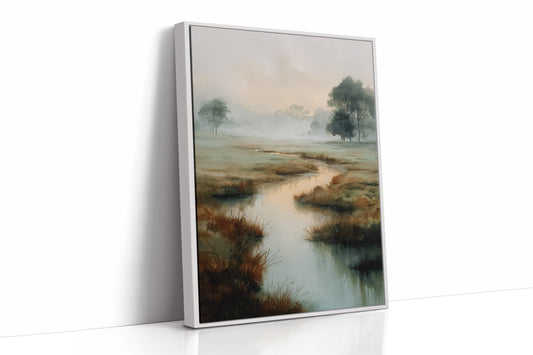 Morning Mist Over Still Waters