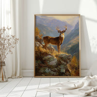 Autumn Light Crowns Mountain King