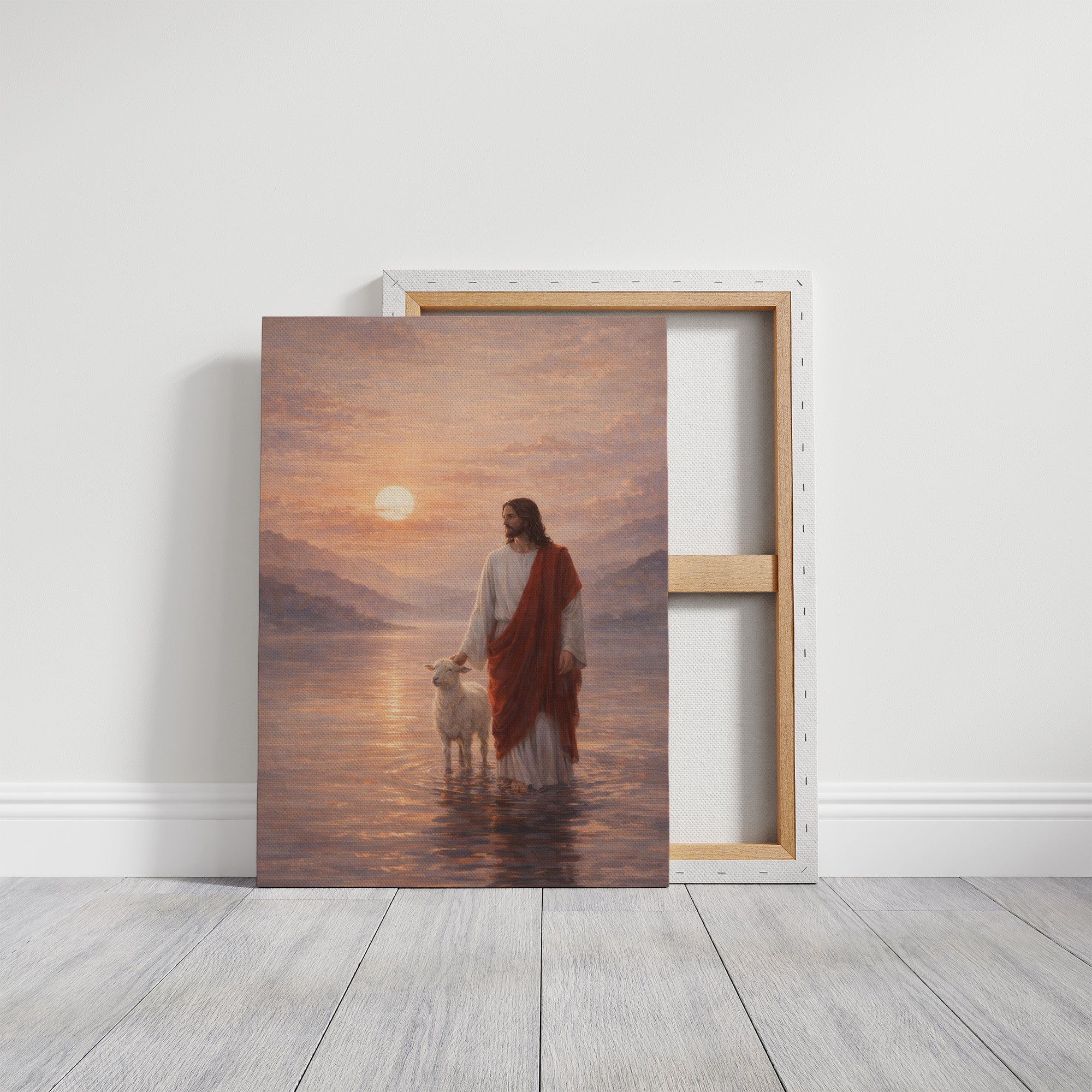 Tranquil Waters Harbor Sacred Dawn