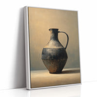 Ancient Vessel Rests In Golden Light