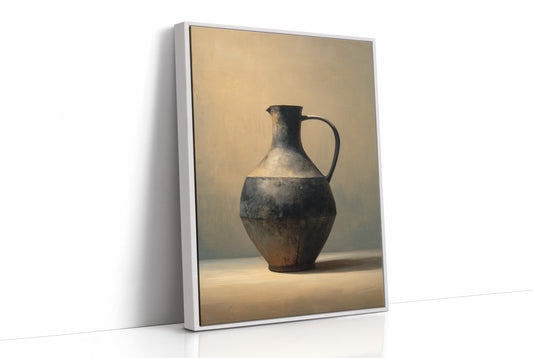 Ancient Vessel Rests In Golden Light