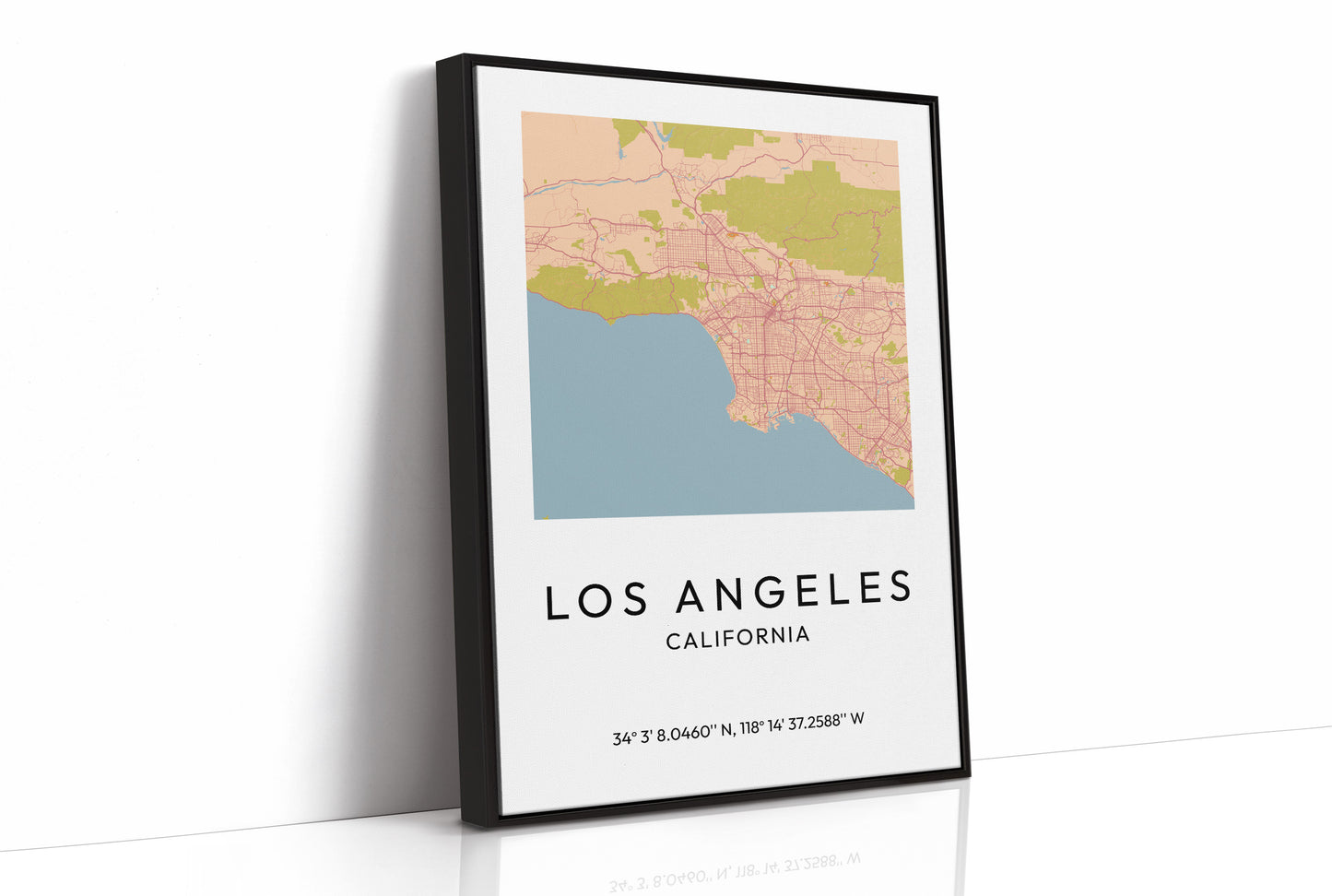 Los Angeles, Mapped in Amber
