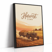 Harvest Time: Tractor Drives Itself