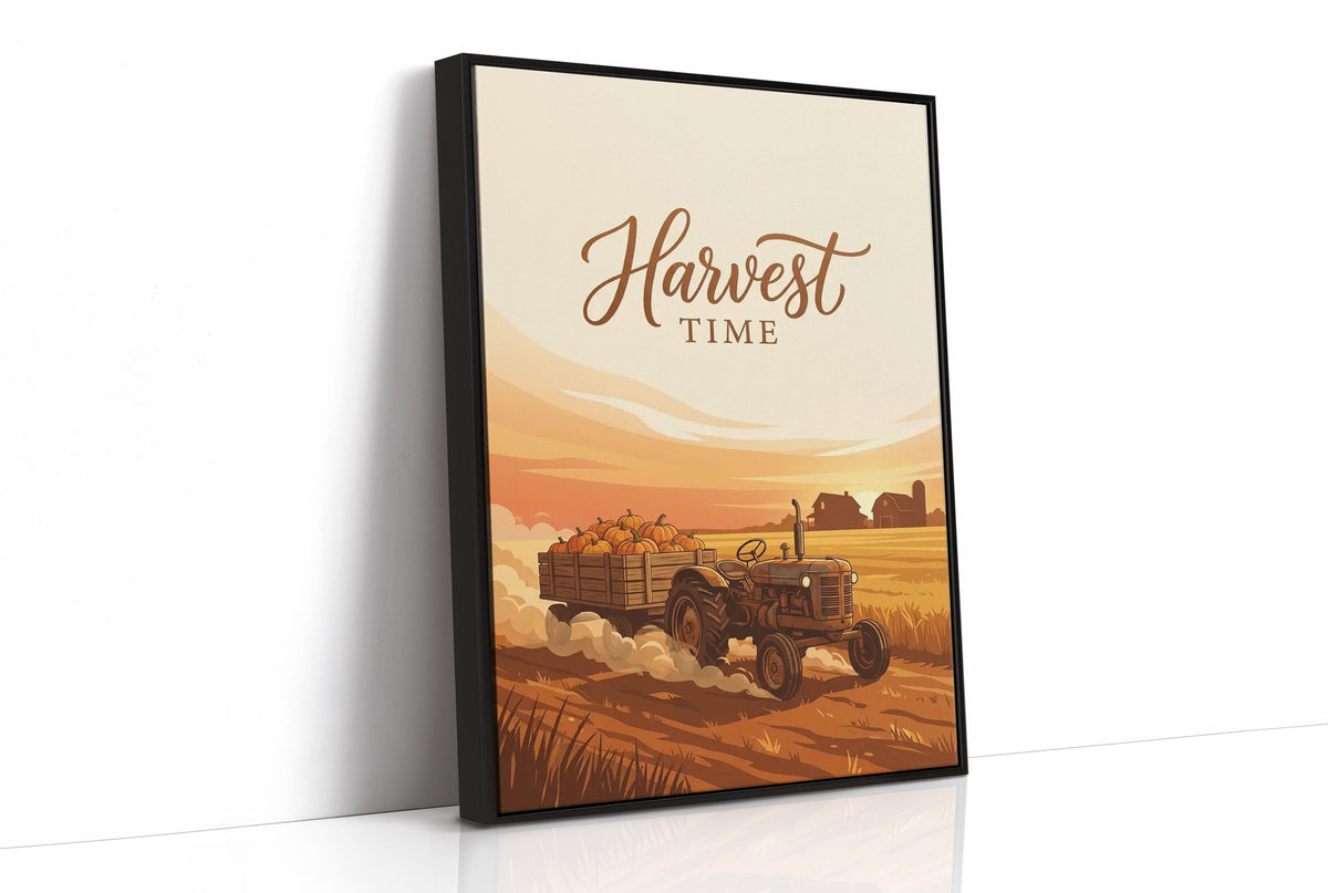 Harvest Time: Tractor Drives Itself