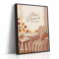 Slow Down & Give Thanks: Chair Already Claimed
