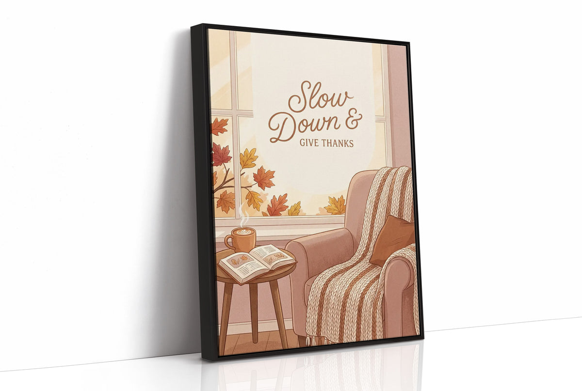 Slow Down & Give Thanks: Chair Already Claimed