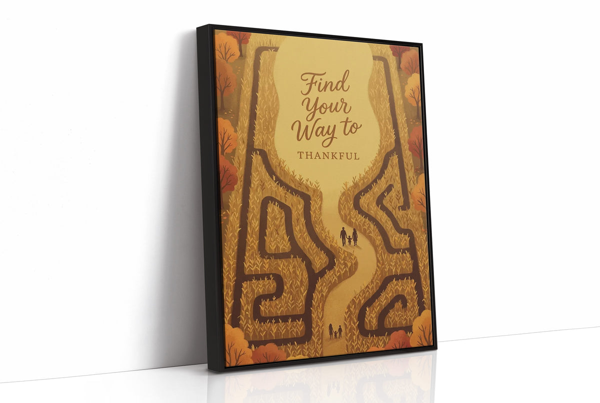 Find Your Way to Thankful: Corn Maze Edition