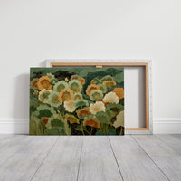 Sunlit Poppies Dance In Jade