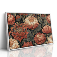 Chrysanthemums in Full Bloom