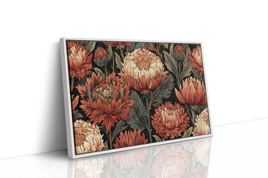 Chrysanthemums in Full Bloom