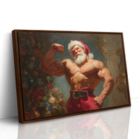 North Pole Gym Builds Holiday Muscle