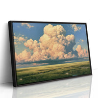 Marshland Beneath the Clouds