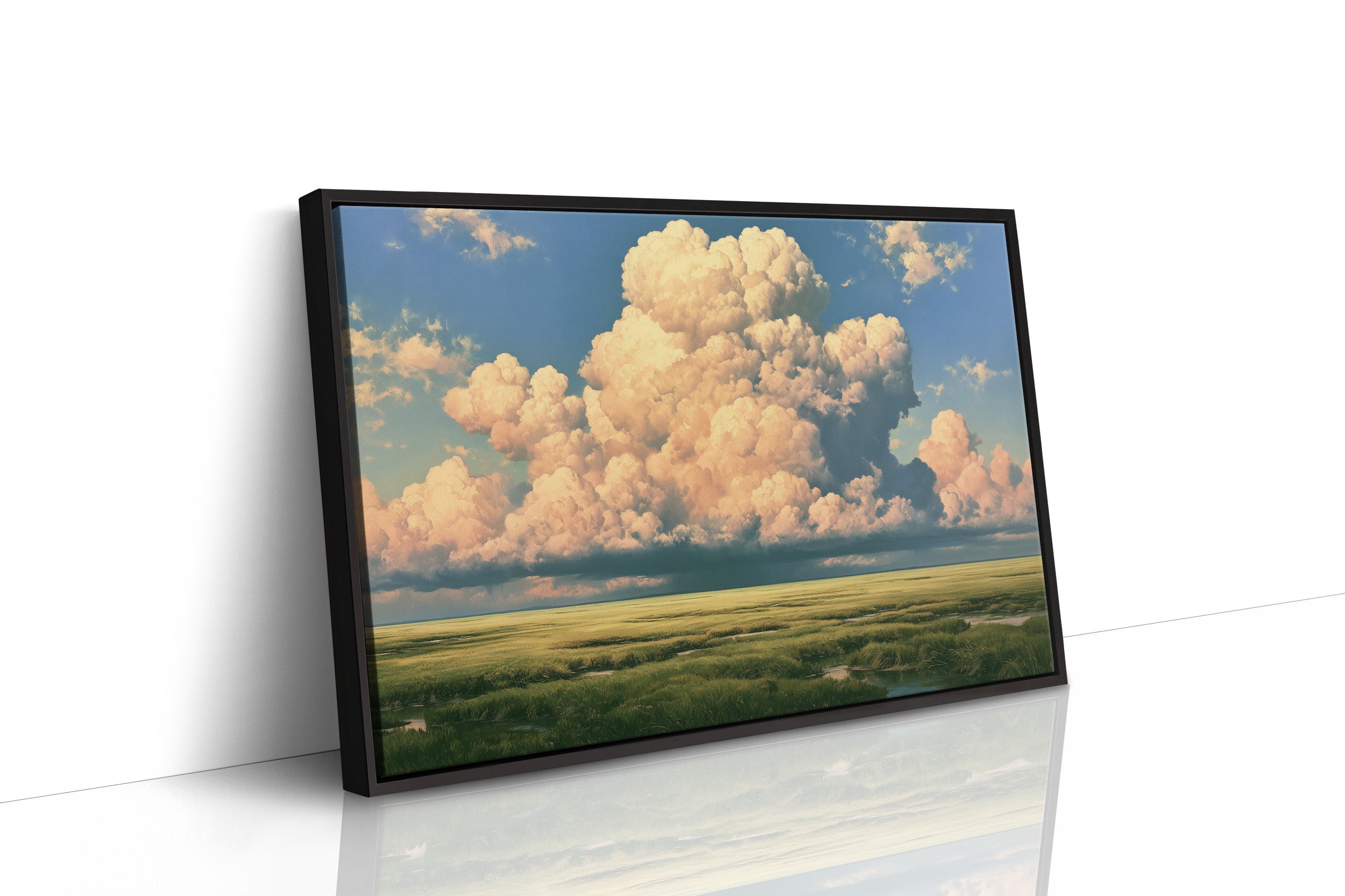 Marshland Beneath the Clouds
