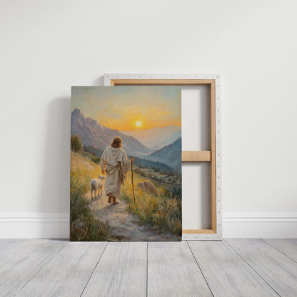 Jesus the Good Shepherd – Inspirational Christian Wall Art Print