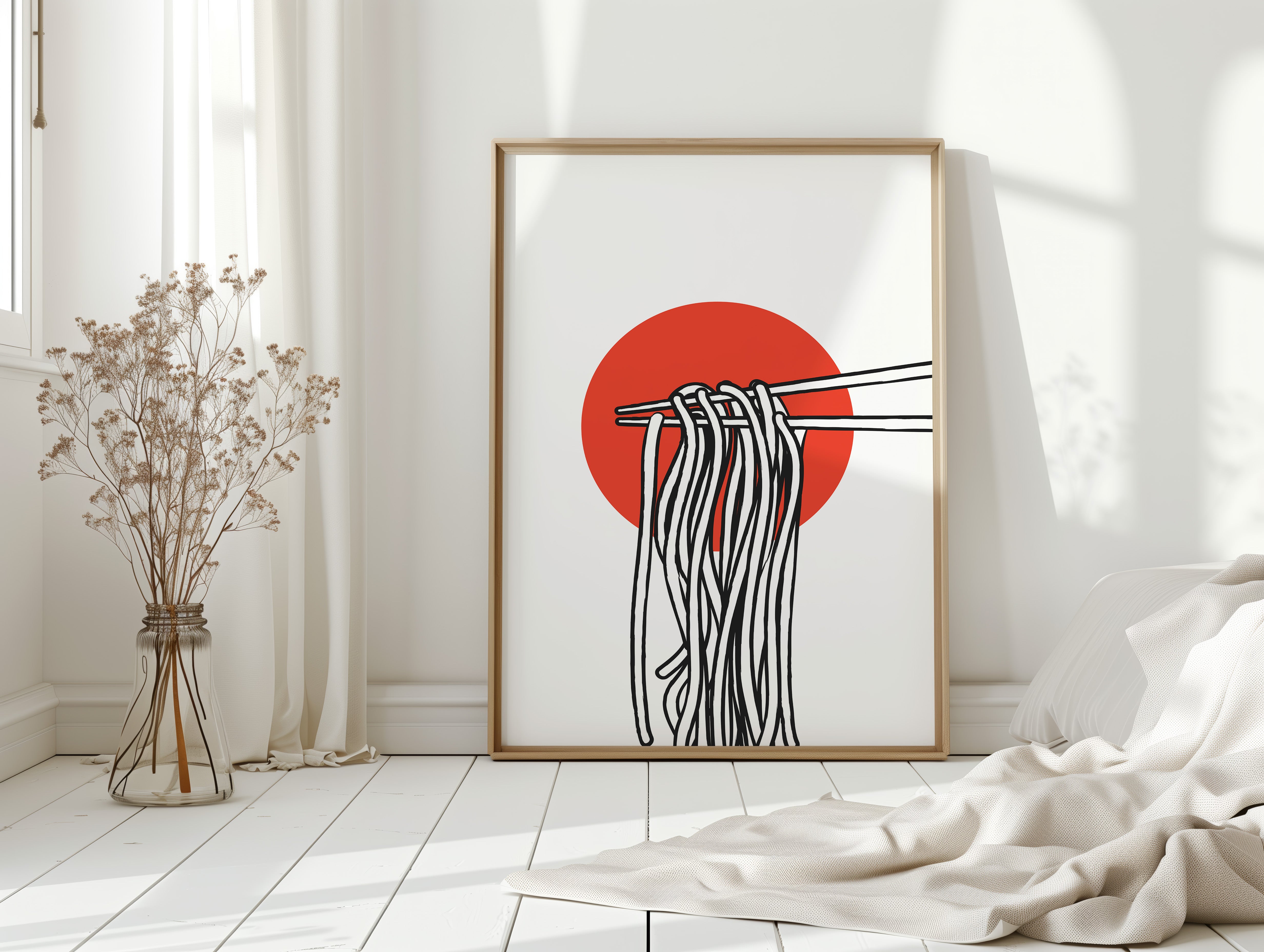 Noodles Dance Against Rising Sun
