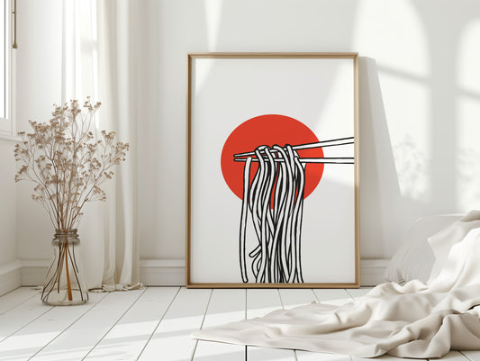 Noodles Dance Against Rising Sun