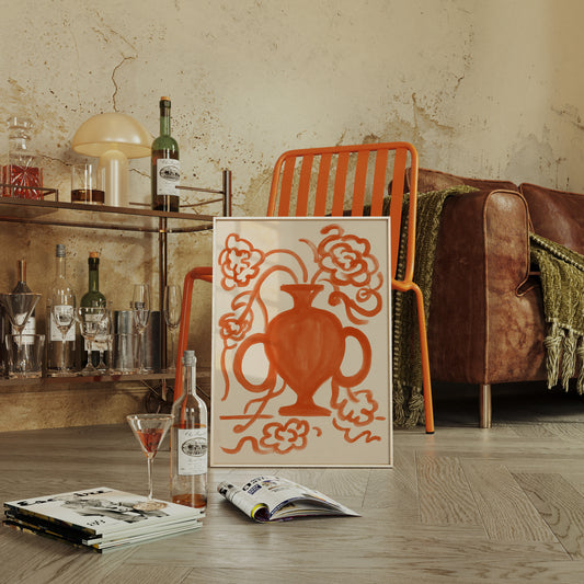 Terracotta Blooms Find Modern Grace
