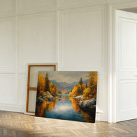 Mountain Lake Mirrors October's Glory