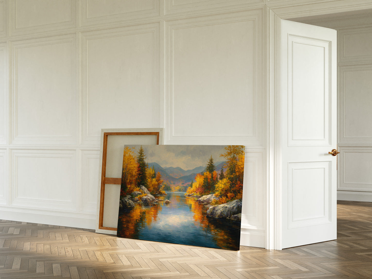 Mountain Lake Mirrors October's Glory