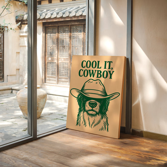 Cool It, Cowboy – Western Sass Meets Doggone Charm