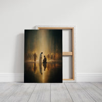 Light Breaks Through Ancient Waters