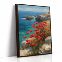Poppies Above the Sea