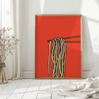 Noodles Dance Their Simple Symphony