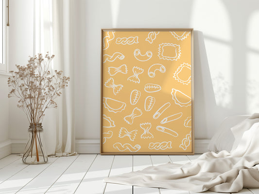 Pasta Dances On Peach Clouds