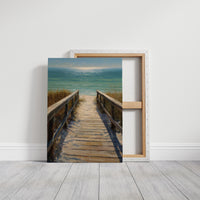 Shoreline Passage Beckons Horizon